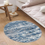 Washable 3ft Circle Round Rug, 3x3 Non-Slip Soft Circular Area Rugs
