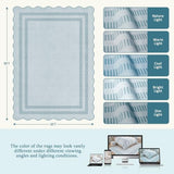 Washable 6x9 Area Rugs for Living Room