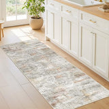 2x5 Rug Runners for Hallways Non Slip,Kitchen Rugs,Green
