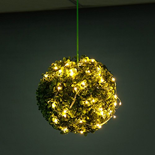 CYLAPEX 6 Pack Fairy Lights Battery Operated 7ft 20 LED Mini String Lights Silver Wire Firefly Starry Moon Lights for Wedding Mason Jars Party Christmas Centerpiece Table Decorations, Warm White