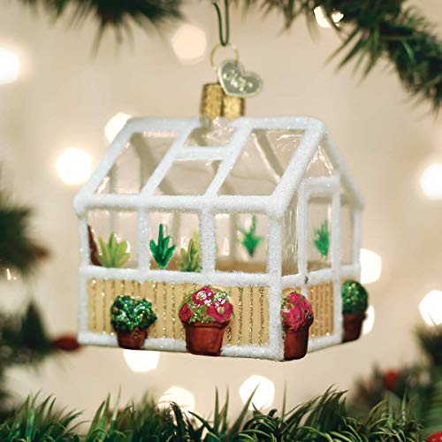 Old World Christmas Greenhouse Glass Blown Ornaments for Christmas Tree