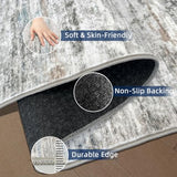 Kitchen Runner Rug 2x12 Runners Rug for Hallways Non-Slip,Long Abstract Rug Runners,Stain Resistant Soft Washable 12 ft Runner Rugs,Ultra-Thin Carpet for Entryway,Dining,Laundry Room