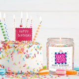 Homsolver Birthday Candles Gift for Her and Him, Birthday Gifts for Women Men, Unique Best Friend Gift Ideas -Back & Body Hurts Happy Birthday Candle