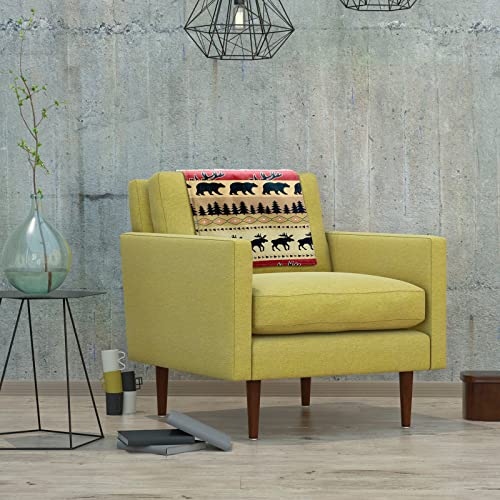 Tegeme Headrest Cover for Recliner Chair Recliner Headrest Protector Animal Style Sofa Covers Couch Protector Chair Head Cover for Sofa Furniture Protectors(3 Pieces)