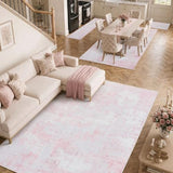 2x3 Area Rug Washable Abstract: Non Slip Throw Rugs for Entryway