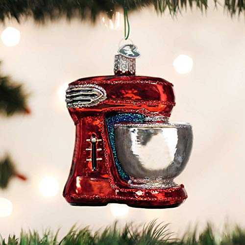 Old World Christmas Glass Blown Ornament Mixer (32270)