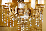 Christmas Ornaments Crystal Tree Decorations, 30Pcs Acrylic Clear Hanging Crystals for Centerpieces Teardrop Chandelier Garland Beads for Xmas Wedding Party Home Decor