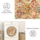 Lahome Moroccan Hallway Rug, 2'5''x8' Soft Washable Kitchen Runner Rugs