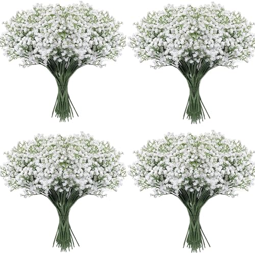 LYLYFAN Babys Breath Artificial Flowers,30 Pcs Gypsophila Faux Flowers for Wedding Party Home Garden Decoration