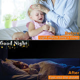 Portable Blackout Curtains, (40" x 57") Blackout Shades, 100% Portable Blackout Blinds for Any Window with 15 Pair Hook & Loop Tabs Stick-on, Temporary Blackout Shades for Baby/Travelers/Bedroom