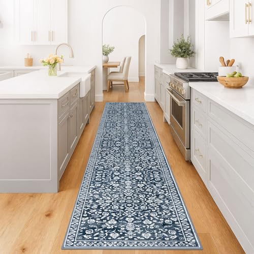 Vintage Washable Runners for Hallway 3x16 Runner Rug Non Slip