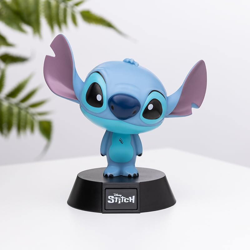 Paladone Disney Stitch Icon Light - Cute Collectible Decor, Night Light, and Gift for Lilo and Stitch Fans - 11 cm Tall