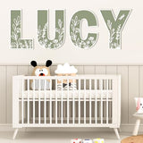 Layered 12 Inch Large Wooden Letters for Wall Decor, Flowered Paintable Wooden Nursery Letters for Crafts Wood Alphabet Letter E for Birthday Boho Nursery Name Sign Wedding Home Decoration