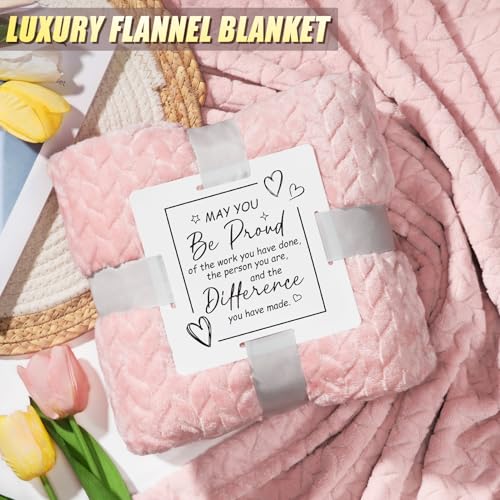 Happy Retirement Gift for Woman 2026, Cool Retirement Gifts for Women Coworkers, Funny Retired Gifts Idea for Women Teacher Nurse Retirees Boss Friends Mom Grandma, Farewell Leaving Gift with Blanket