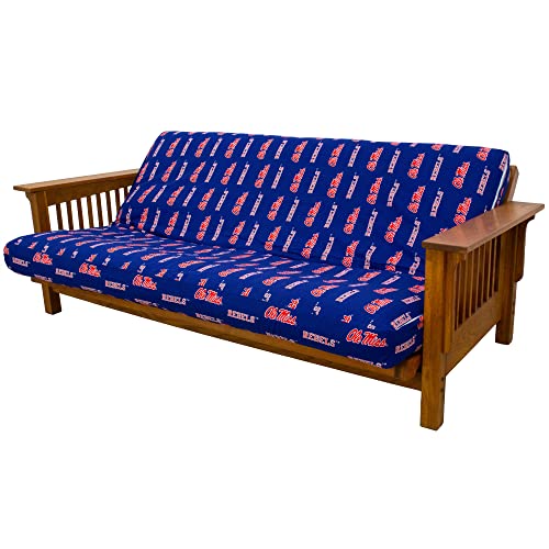 NCAA Futon Slipcover NCAA Team: Mississippi