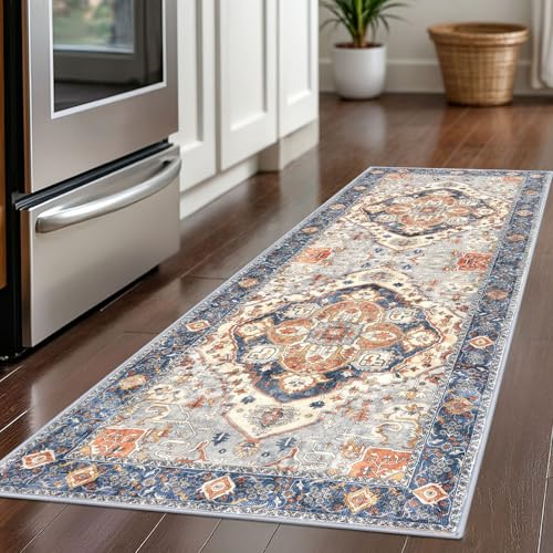 2x5 Washable Runner Rug, Non Slip Soft Area Rug for Hallway Kitchen
