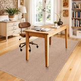 4x6 Jute Area Rug Washable: Non-Slip Indoor Floor Mat for Entryway Kitchen