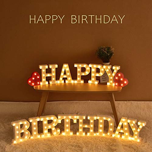 MUMUXI Marquee Light Up Letters | Large Light Up Numbers | Battery Powered and Bright with Every Letter of The Alphabet | for Wedding, Birthday, Party, Celebration, Christmas or Home Decoration (F)