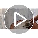 Beauoop Floral Linen Semi Sheer Curtains 84 Inches Long 2 Panels for Living Room Bedroom Grey Farmhouse Flower Patterned Light Filtering Textured Grommet Top Window Treatments Drapes, 50x84 2 Set