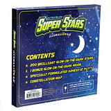Glow in The Dark Stars - Includes Installation Material and Star map, 200 Glowstars, Only Glow Stars Powered by Our Trademarked Illumaglow2.0