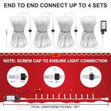 70FT 200LED Christmas String Lights Plug in, Outdoor Indoor Connectable Twinkle Fairy Lights with Timer and 8 Modes, Christmas Tree Lights for Garden Party Wedding Christmas Decoration, Warm White