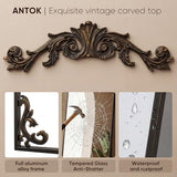 Antok Full Length Mirror, Floor Mirror with Stand, Standing Hanging Leaning Irregular Mirrors for Bedroom Living Room Entryway