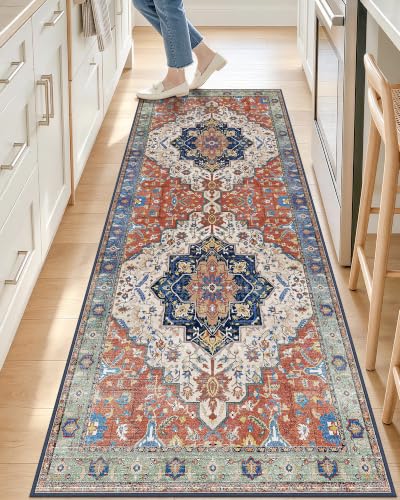 OLANLY 2x6 Washable Runner Rug, Soft Non Slip Carpet for Hallway Kitchen