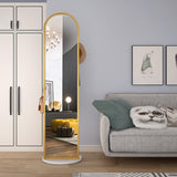 Full length mirror, floor dressing mirror for home bedroom full length mirror hanging clothes hanger built-in 360° rotating mirror luxury fit,