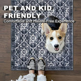 2x6 Washable Runner Rug, Nonslip Soft Area Rug for Hallway Kitchen