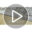 Modern Abstract 3x5 Rug, Non Slip Entryway Rug, Soft Machine Washable Rugs for Indoor Entry, Low Pile Stain Resistant Distressed Rug for Living Room, Bedroom, Dark Grey Blue
