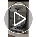 Brightify Arched Mirror, Arched Wall Mirror, 24 x 36 Inch Black Arch Mirror, Metal Frame Black Bathroom Mirror, Arched Top Bathroom Vanity Mirror for Living Room Bedroom Mantel Entryway Hallways