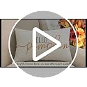 RABUSOFA Fall Pillow Covers 12x20 Inch,Autumn Hello Pumpkin Pillows Decorative Throw Pillows,Lumbar Outdoor Thanksgiving Cushion Cover Farmhosue Fall Decor for Bedroom Couch Sofa White