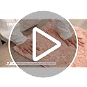 MIULEE 3D Rose Flower Pillow Cover Decorative Spring Floral Romantic Stereo Chiffon Aesthetic Solid Pillowcase for Girl Bedroom Living Room Decor 12x20 Inch Peach Pink
