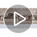 HILORUUG 4x5 Rug Entryway Washable: Non-Slip Oriental Area Rug for Bathroom Kitchen- Farmhouse Low Pile Stain Resistant Carpet Long Thin Front Door Mat (4x5 Ivory/Grey/Multi)