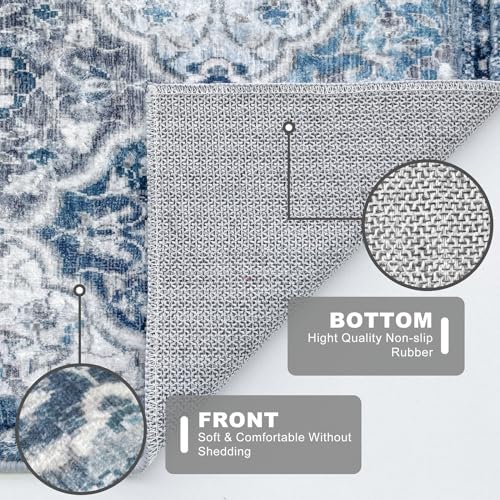 2x3 Small Washable Area Rug Entryway Doormat Indoor Kitchen Runner