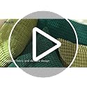 MIULEE Blue Decorative Pillow Covers 18x18 Inch Set of 4 Boho Western Farmhouse Home Decor Couch Throw Pillows Summer Coastal Corduroy Pillowcases Industrial for Sofa Living Room Bed
