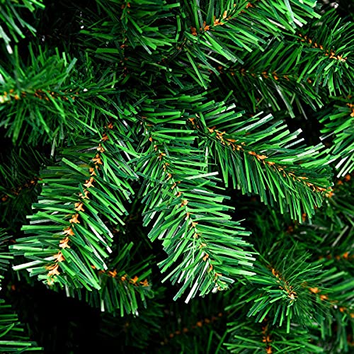 FANTASK Artificial Christmas Tree with Metal Stand, Holiday Christmas Pine Tree for Home, Office, Party Decoration (5 feet)