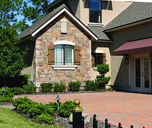 Builders Edge 12"W x 54"H , Custom Three Board Spaced (2 Batten) Shutters (Per Pair), 166 - Midnight Blue