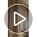 Joydeco Linen Curtains 96 inch Length 2 Panel Set, Light Filtering Curtain for Living Room Bedroom, 52 inch Wide Drapes with Rod Pocket Back Tab (96" Lx52 W, Ivory on Linen)