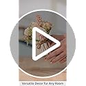 Artificial Potted Flowers Pink, Small Ceramic Vase Fake Flower Plants Desktop Decoration Indoor for Home and Office, Faux Flowers Hydrangea Decora for Table,Bookshelf,Bedroom,Living Room,Party.(Pink)