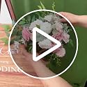 Serwalin Artificial Flowers Fake Silk Flowers for DIY Wedding Bouquets Cake Decoration Mixed Roses Combo Blush Pink and White Flower Centerpieces Arrangements for Party Table Chair Decor