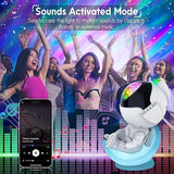 Rossetta Astronaut Galaxy Projector, Star Projector for Bedroom, Dimmable LED Night Light for Kids with Timer and Remote, Space Astronomy Themed Room Decor Aesthetic, Gifts for Christmas, Birthdays