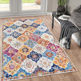 3x5 Washable Area Rug Nonslip Door Mat Indoor for Entryway Bedside