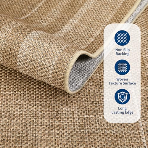 GarveeHome 2x6 Runner Rug for Hallway Modern Solid Washable Kitchen Rugs