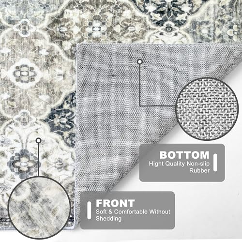 2x3 Small Washable Area Rug Entryway Doormat Indoor Kitchen Runner