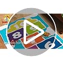 Hopscotch Rug Kids Rugs Classroom Rug Playroom Decor Non Slip Children's Carpet for Boys & Girls Best Shower Gift (70.8 x 26 inch)