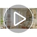 VISIONTEX White Sheer Curtains 84 Inches Long 2 Panels, Light Filtering Grey Moroccan Trellis Embroidered Semi Sheer Voile Drapes, Rod Pocket Textured Window Curtain for Bedroom Living Room 54W x 84L