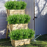8 Bundles Outdoor Artificial Boxwood UV Resistant Fake Stems Plants, Faux Plastic Greenery for Indoor Outside Hanging Plants Garden Porch Window Box Home Wedding Farmhouse Décor