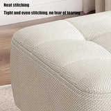 Multi-Functional Pouf with Footrest Small Upholstered Ottoman for Shoe Changing Coffee Table Makeup Vanity Leather Stool Green 30x30x26cm
