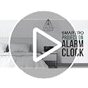 SMARTRO SC91 Projection Alarm Clock for Bedrooms with Weather Station, Wireless Indoor Outdoor Thermometer, Temperature Humidity Monitor Gauge Hygrometer
